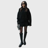 Madalena - Conjunto de malha aconchegante