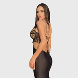 Brenda - Vestido recorte em renda