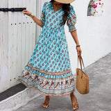 Angela - Vestido Boho Elegante