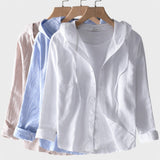 Clara - Blusa de Algodão com Capuz