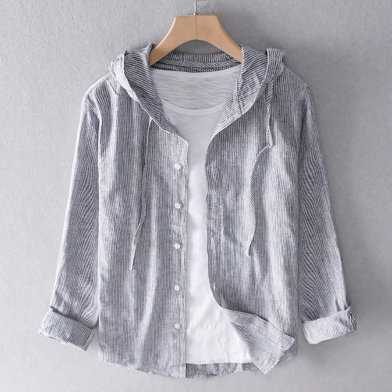 Filipa - Blusa de Algodão com Capuz