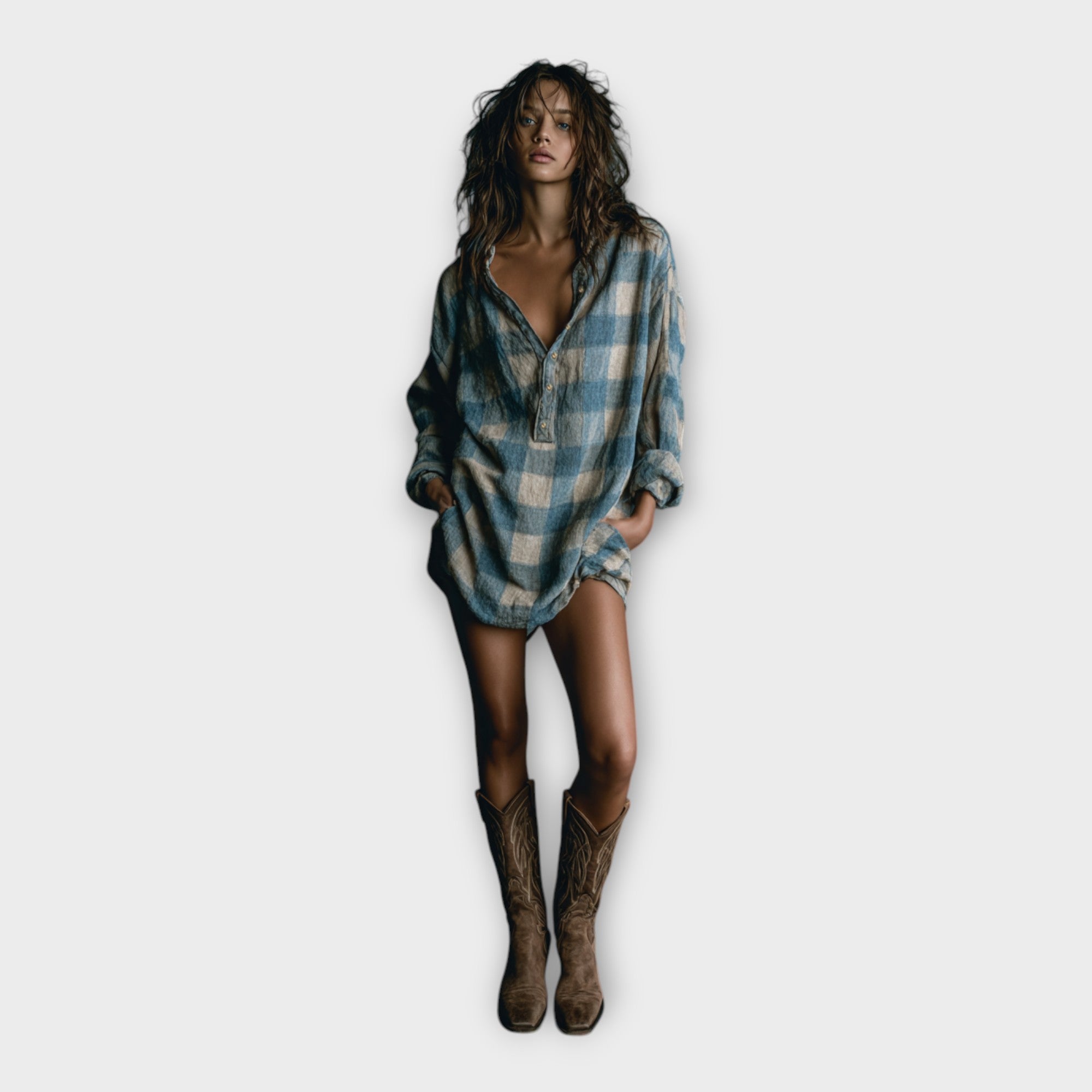 Vestido camiseiro com elegância descontraída