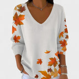 Luara - Sweatshirt de malha de manga comprida