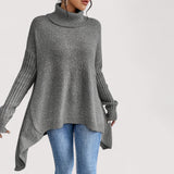 Laila - Polo oversized de gola alta