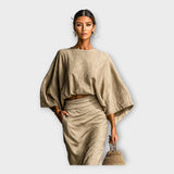 Conjunto com design elegante e versátil