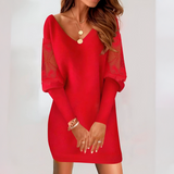 Lena - Vestido midi elegante