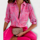 Maria - Blusa com gola clássica